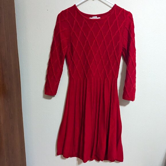 Jessica Howard Women's Cable Knit Sweater Dress Size small - Picture 1 of 4